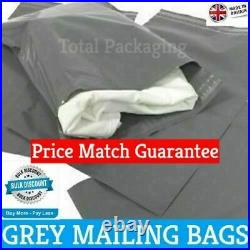 Grey Posting Bags Mailing Postage Post Mailer Plastic Poly Mail All Sizes