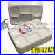 HEAVY DUTY'6 COMPARTMENT' LARGE WHITE PLASTIC PARTY PLATES TRAYS SIZE 9x12