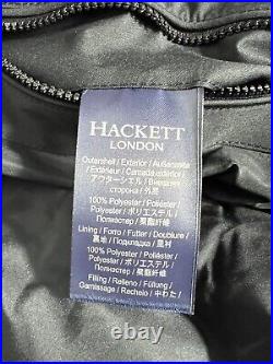 Hackett London Black Gilet Size XL HM402846\999