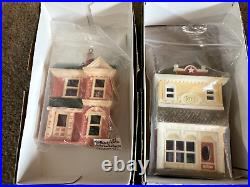 Hallmark Ornaments Large Lot Nostalgic Houses and Shops