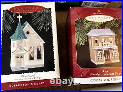 Hallmark Ornaments Large Lot Nostalgic Houses and Shops