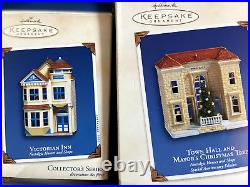 Hallmark Ornaments Large Lot Nostalgic Houses and Shops