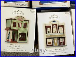 Hallmark Ornaments Large Lot Nostalgic Houses and Shops