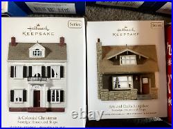 Hallmark Ornaments Large Lot Nostalgic Houses and Shops