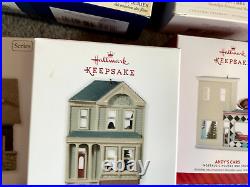 Hallmark Ornaments Large Lot Nostalgic Houses and Shops