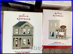 Hallmark Ornaments Large Lot Nostalgic Houses and Shops