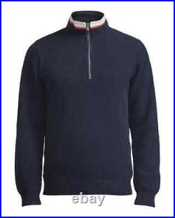 Holebrook Men's Sweatshirt Classic Windproof Jumper Navy L Sailing