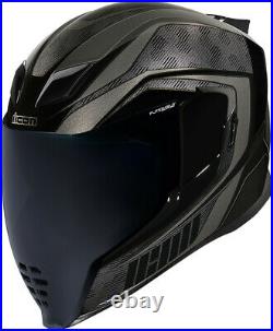 Icon Adult Airflite Raceflite Motorcycle Helmet Black All Sizes
