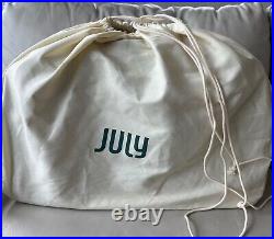 JULY Carry All WEEKENDER PLUS NAVY BLUE Large Clamshell NEW