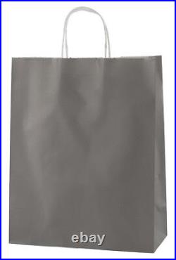 Kraft Paper Carrier Bags with Twisted Handle Gift Bags for Christmas, Birthday