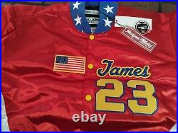LEBRON JAMES #23 ALL-AMERICAN Headgear Classics Streetwear Jacket Never Worn