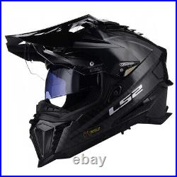 LS2 MX701 Explorer Carbon Dual Sport Motorcycle Helmet Off Road Motocross Bike