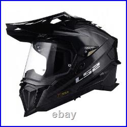 LS2 MX701 Explorer Carbon Dual Sport Motorcycle Helmet Off Road Motocross Bike