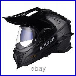 LS2 MX701 Explorer Carbon Dual Sport Motorcycle Helmet Off Road Motocross Bike