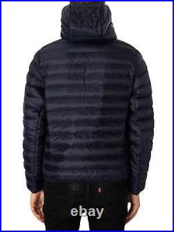 Lacoste Men's Quilted Puffed Jacket, Blue