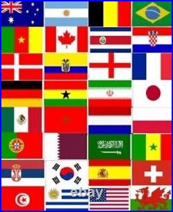 Large 5x3 National Flags Country Flag Football Rugby Sports Pub Events 150x90cm