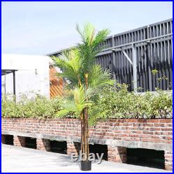 Large Artificial Palm Tree 200cm 6.5ft Areca Realistic Faux House Plants