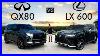 Large Luxury Smackdown 2025 Infiniti Qx80 Vs Lexus LX 600 Comparison