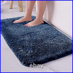 Large Shaggy Fluffy Rug Anti-Slip Super Soft Mat Living Room Bedroom Carpet Rug