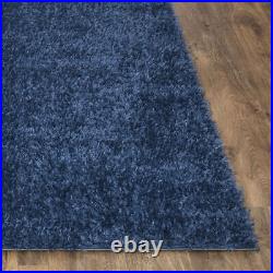 Large Shaggy Fluffy Rug Anti-Slip Super Soft Mat Living Room Bedroom Carpet Rug