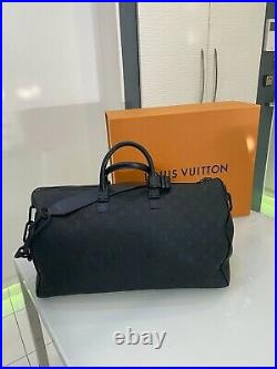 Louis Vuitton Virgil Abloh Luggage Keep All Bag Monogram