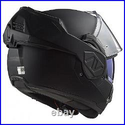 Ls2 Ff906 Advant Noir Full Face Modular Flip Front Motorcycle Ece Bike Helmet