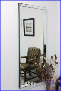 Luna Leaner Large All Mirror Glass Mirror 5ft10 x 2ft6