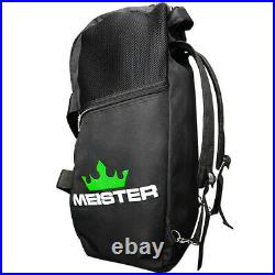 MEISTER CONVERTIBLE BACKPACK / GYM BAG Black Sports MMA Duffle CARRY-ALL LARGE