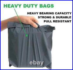 Mailing Bags Strong Poly Postal Postage Post Mail Self Seal All Sizes, Grey Bags