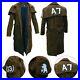 Men's A7 Ranger Long Coat Fallout Vegas Veteran Trench Coat Full Length Coat