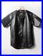 Men's Black Genuine Lamb Leather t-shirt