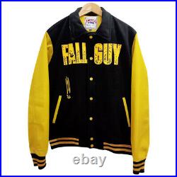 Men's Ryan Gosling's The Fall Guy Varsity Bomber Jacket The Fall Guy Jacket