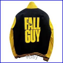 Men's Ryan Gosling's The Fall Guy Varsity Bomber Jacket The Fall Guy Jacket