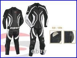 Mens Motorcycle Motorbike CE Armour Leather Racing Riding Biker Suits One Piece