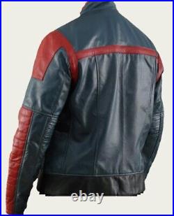 Mens Star Lord Vol 3 Inspired Leather Jacket Chris Pratt Real Leather Jacket
