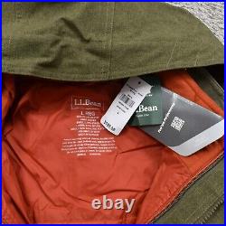 NEW L. L. Bean Men's Size L 3-in-1 Jacket Green Nylon All Season Moss Khaki