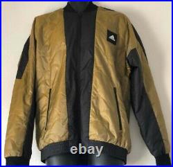 NWT ADIDAS SzL MULTI SPORT URBAN VCT QUILTED JACKET LEGACY GOLD/BLACK
