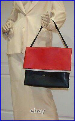 NWT CELINE All Soft Semi Shoulder Bag Color Block 100% AUTHENTIC Italy