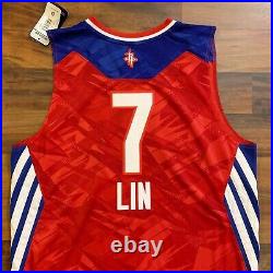 NWT Jeremy Lin 2013 All Star Adidas NBA Swingman Rockets Jersey Mens Sz Large L