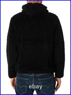 Napapijri Men's Burgee Fleece Jacket, Black