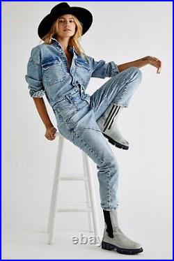 New Free People MOTHER The All-In-One Breaker Coverall Size Large MSRP $398