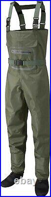 New Leeda Profil Stocking Foot Breathable Fishing Chest Waders All Sizes