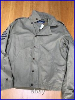 (New) Ralph Lauren Key West Mens L 48in Military American Islands Jacket