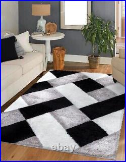 New Stylish Large Shaggy Rugs Hallway Runner Living Room Bedroom Rug Carpet Mats