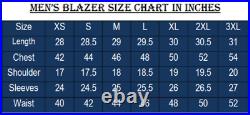 New Trendy Men's Leather Blazer Genuine Lambskin Slim Fit Stylish blazer ZL01