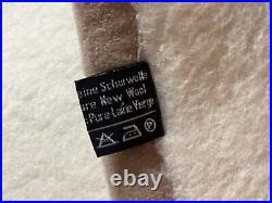 New large double thickness all wool blanket/throw 54x74 part of a set