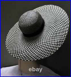 New women's Large Brim with Rounded crown Hat by Alexander & Hallatt in Buntal