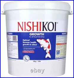Nishikoi Growth Koi Pond Fish Food Floating Pellet Premium Quality All Sizes
