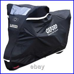 Oxford Stormex Cover Motorcycle Bike All Weather Rain Outdoor Waterproof Large