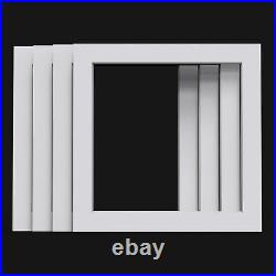 Pack of 4, 8, 12 and 24 White Picture Photo Mounts Small Large Square All Sizes